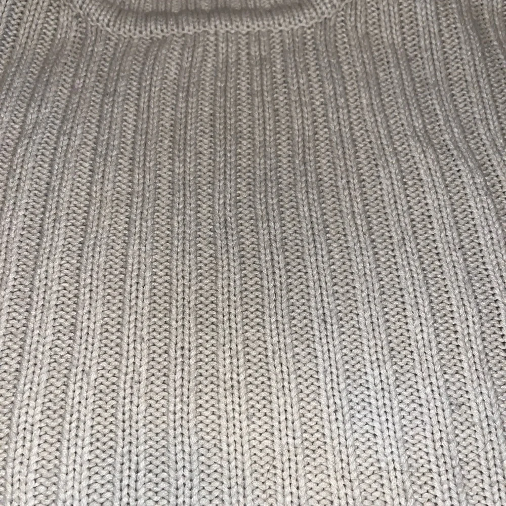 Point Zero vintage 90s Cream Ribbed Turtleneck Sweater y2k
